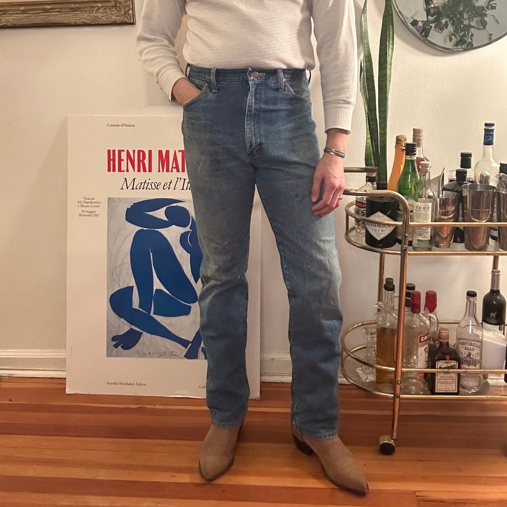 Vintage 70s Wrangler Cowboy Cut Jeans 32x34
